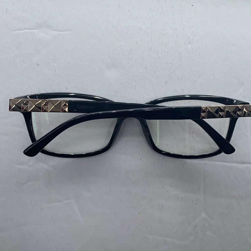 Bebe BB5058 GORGEOUS (001) Jet Women's Eyeglasses Frames 135 12/13